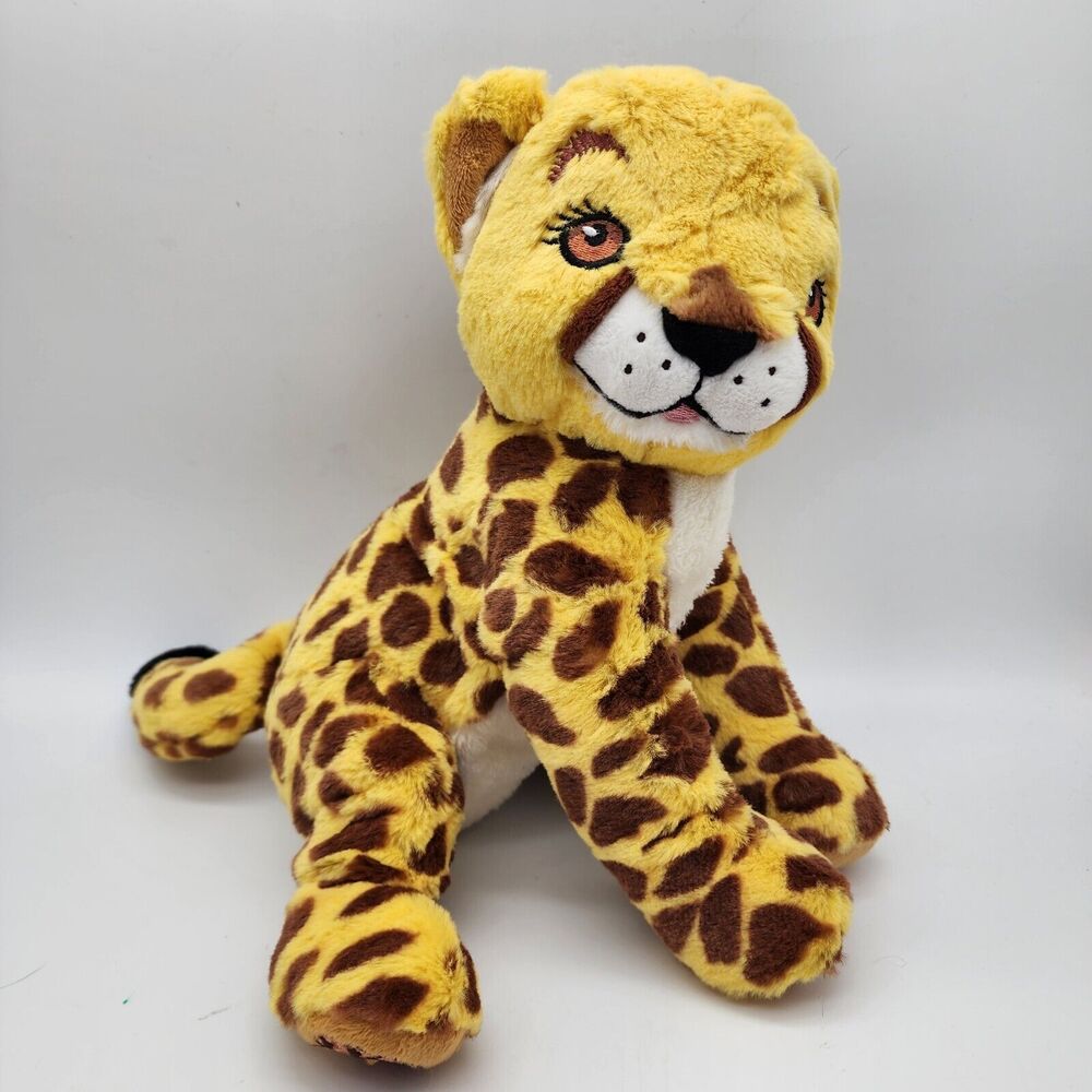 Girl Scouts Cheetah Plush 12" Yellow Brown Little Brownie Bakers Stuffed Animal